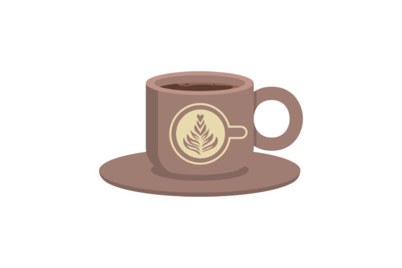 Coffee Desain Illustrations: Graphics for Crafters