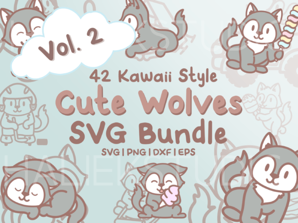 Cute Wolves Vol. 2: An Embroidery Review