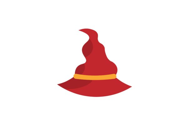 Halloween Hat Red Illustrations: Graphics for Crafters