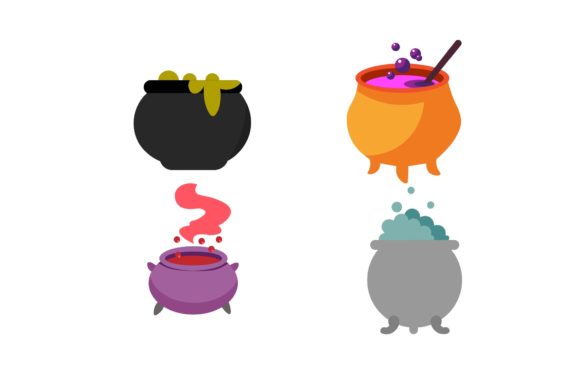 Halloween Potion Illustrations Set: Graphics Review