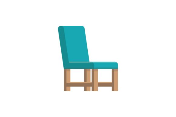 Terrace Blue Chair Graphics & Illustrations Review