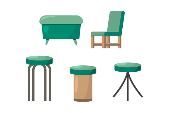 Terrace Green Chair Graphics & Illustrations Review