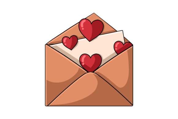Valentine Heart Letters: Graphics & Illustrations Review